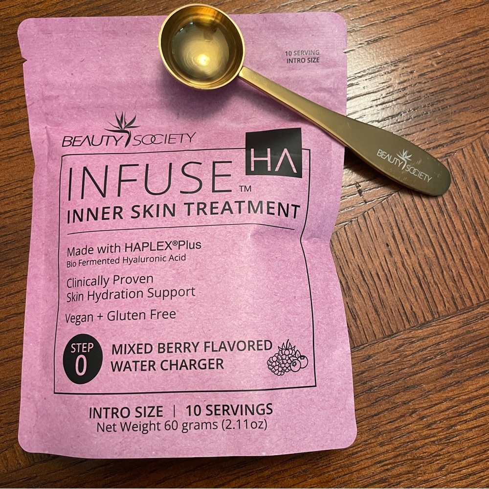 Beauty Society Infuse HA Mixed Berry & Golden Spoon
